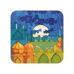 Artciti Home Customized Tea Coaster Design Blue Night