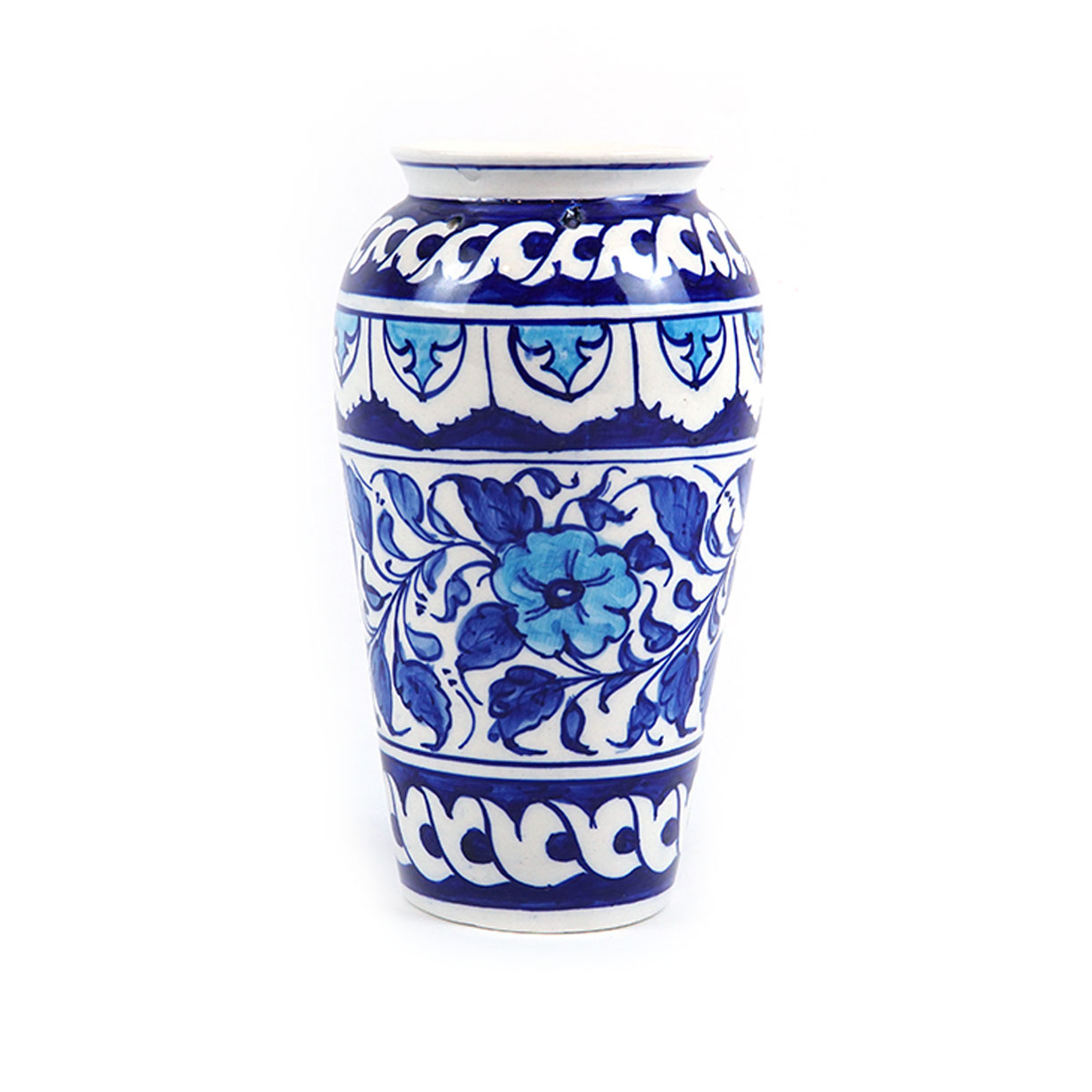 Blue Pottery Komal Vase 3
