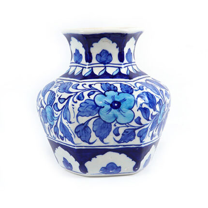 Blue Pottery Turkish Pot