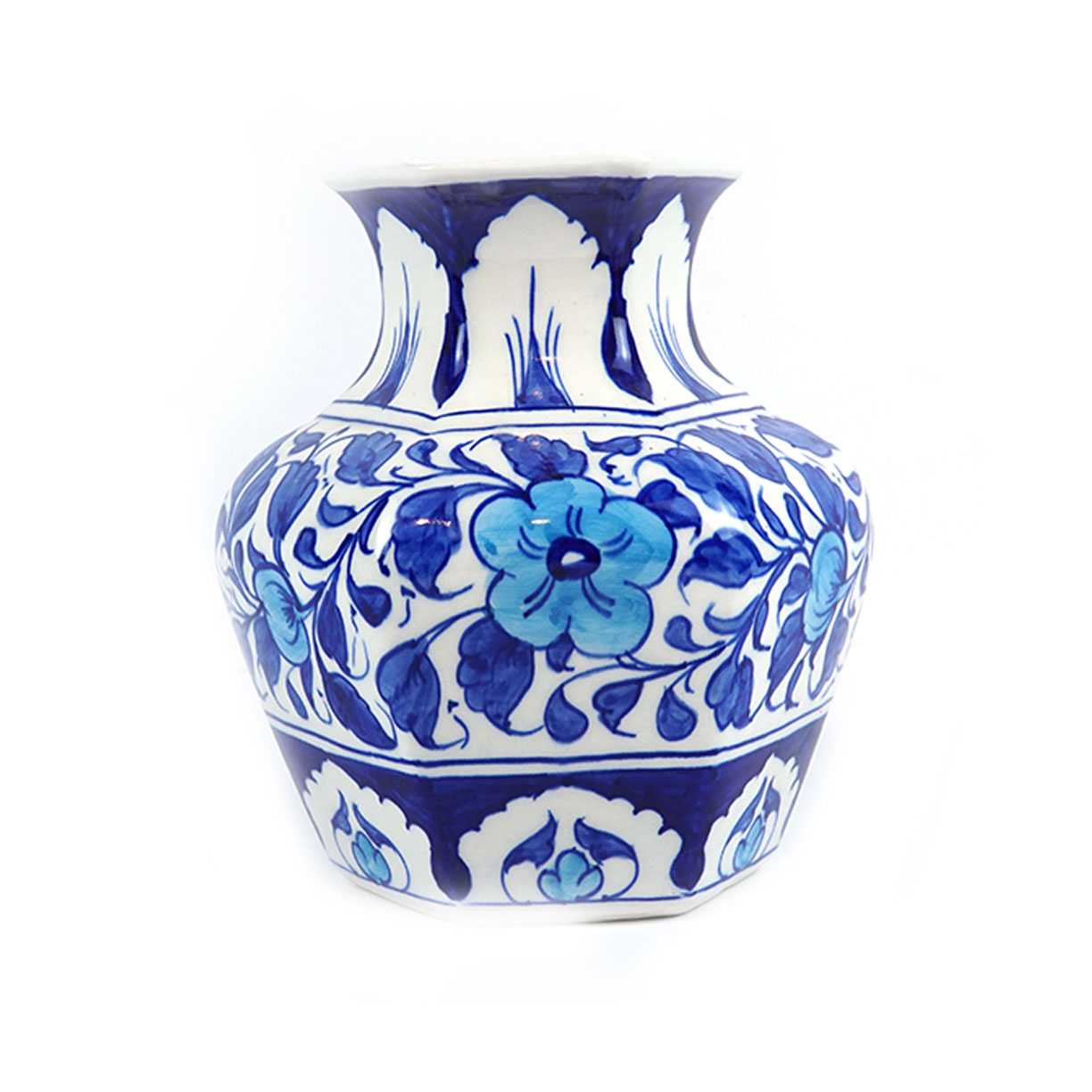 Blue Pottery Turkish Pot 3