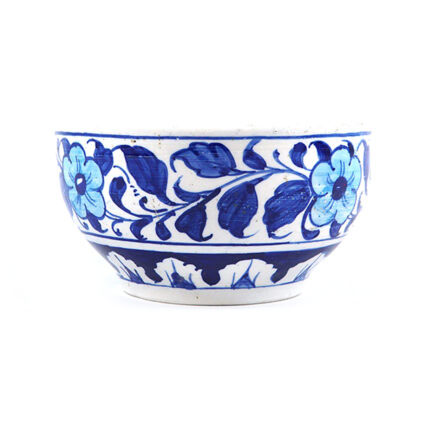 Blue Pottery Bowl Big