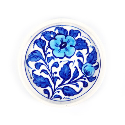 Blue Pottery Tea Coaster