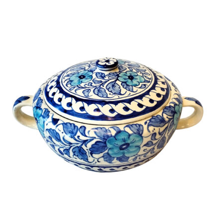 Blue Pottery Curry Bowl