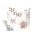 Abstract Floral Cushion Cover