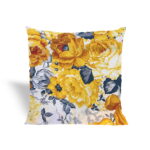 Yellow Rose Cushion Cover