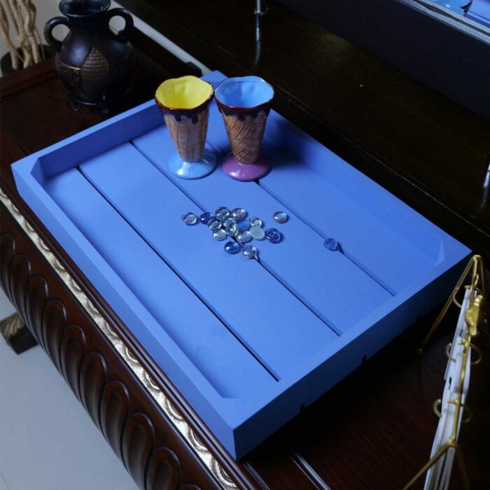 Blue Crate Tray