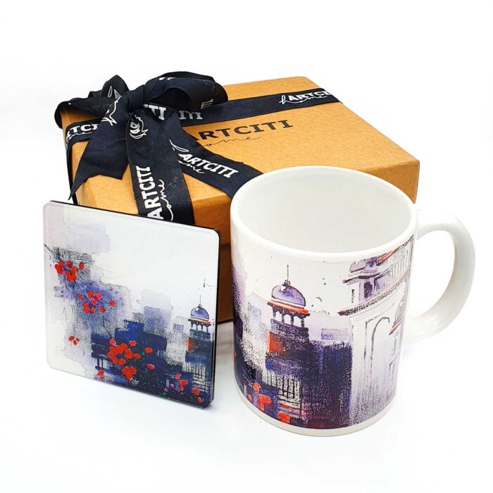 Abstract CityScape Gift Box